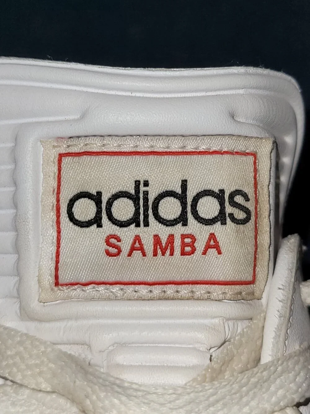 Adidas Samba Classic Men's Size 7 White Black Brown Gum Sneakers IH6001 (#2106)